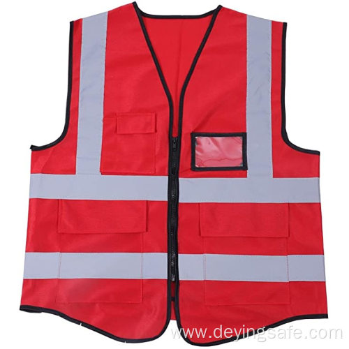 Reflective Safety Jacket for Outdoor